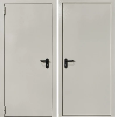 Дверь Скамбио Порте Противопожарная EL-60 RAL7035