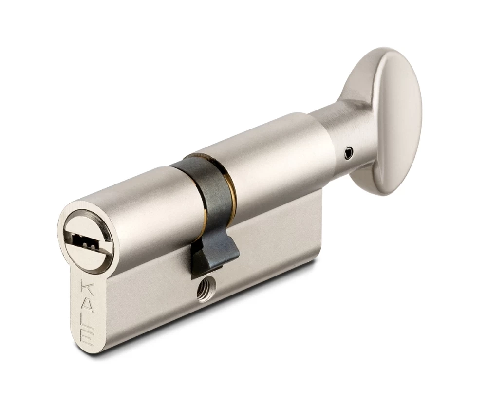 Фото Цилиндровый механизм с вертушкой 164 BM/72 (30+10+32) mm никель 5 кл.