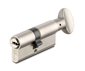 Цилиндровый механизм с вертушкой 164 SM/68 (26+10+32) mm упк.БЛИСТЕР никель 5 кл.