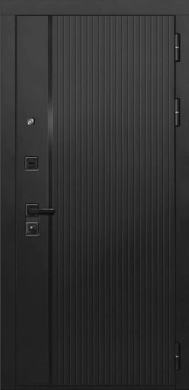 Входная дверь ДвериПРО L-45 ФЛ-185 (10мм, ПВХ ясень белый) DPRO196638 внешняя сторона