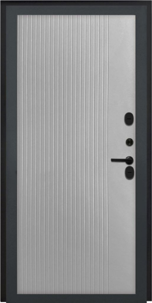 Входная дверь ДвериПРО L Термо ФЛ-790 Velutto Grigio DPRO195791 внутренняя сторона